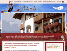 Tablet Screenshot of hoteljolanda.com